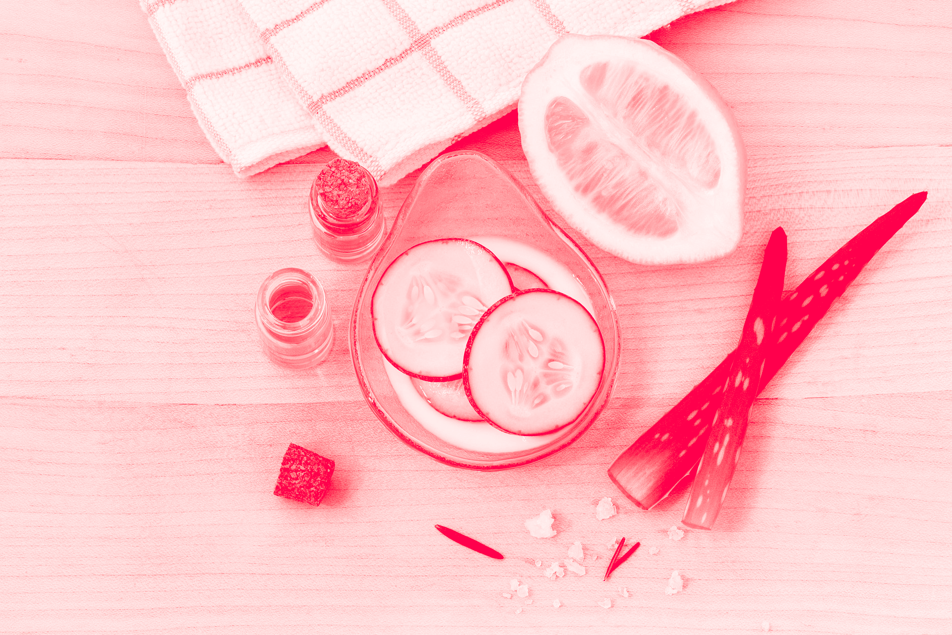 Concombre et citron pour des recettes beauté nomades par Ashtangi Nomad