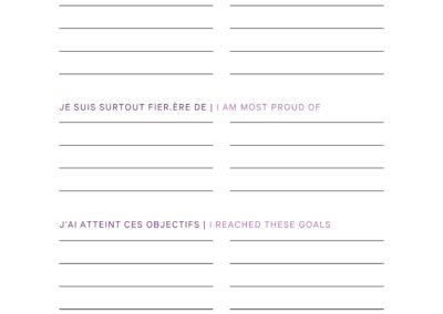 Page Bilan 2024 du livre Manifest & Flow
