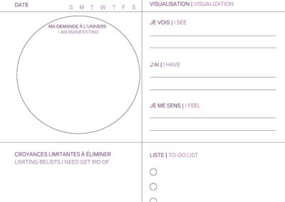 Page Manifestation 2025 du livre Manifest & Flow
